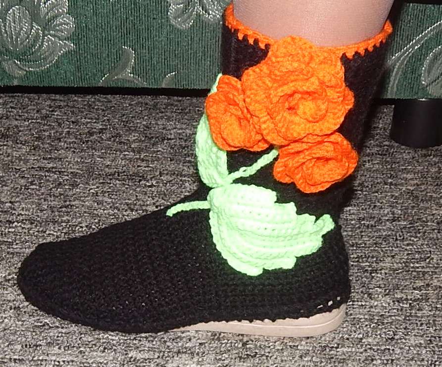 Домашние сапожки